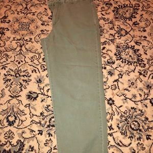 Men’s 36X32 Bass Olive Green Pants EUC!!!